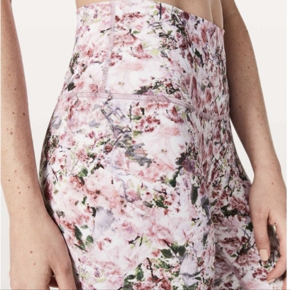 Lululemon Wunder Under Hi-Rise Tight *28" Blossom Spritz Multi Size 4 - Picture 4 of 11
